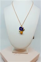 Collana Elecicale Gioielli Donna in Argento ELECICALE-FIORBLU - ELECICALE-FIORBLU